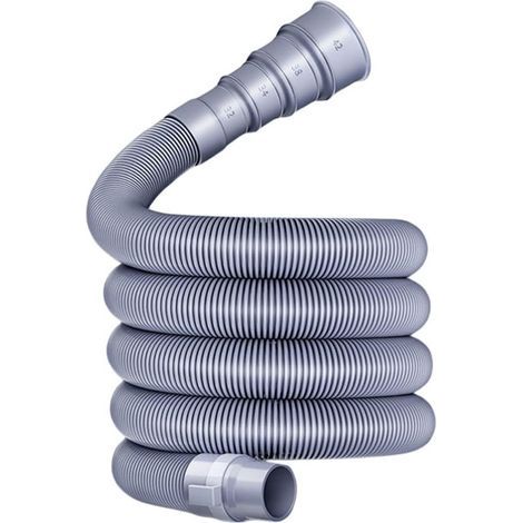 Tuyau de vidange pliable pour caravane avec adaptateur réglable, kit de tuyau d'évacuation pour camping-car, camping-car et remorque, accessoires de caravane (6 m) (1/5)