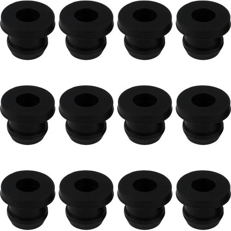 12 Pcs RV Stove Rubber Ferrules Anti Rust Protector Fits 5mm Rods Durable Accessory for Mobile Kitchen (1/5)