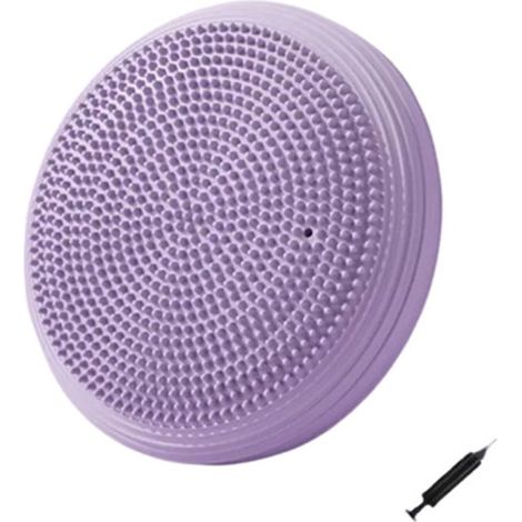 Coussin d'équilibre - Coussin de siège - Disque d'équilibre - Coussin oscillant - Tapis d'entraînement à l'équilibre - Coussin d'équilibre avec pompe manuelle - Coussin d'équilibre pour la maison et l (1/5)