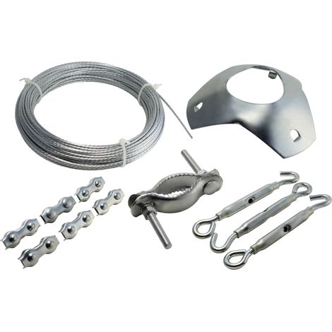 Kit Vientos Mastil Antena TV