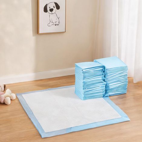 Tapis d'hygiène pour chien 45 x 60 cm 6 couches 100 unités blu (1/5)