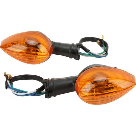 Clignotants Moto Avant Latéraux 12V 6W Ambre Faisceau de Remplacement pour YZF R1 2009-2014 (1/5)