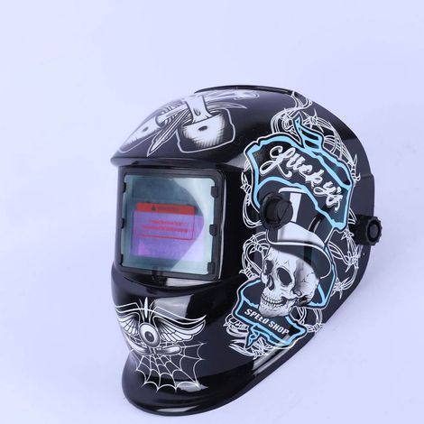 Klappbarer Schweißhelm mit LCD-Display, automatischer Abdunkelung, Klappdeckel, Frontschutz, isolierter Haube, Typ 4 (1/5)