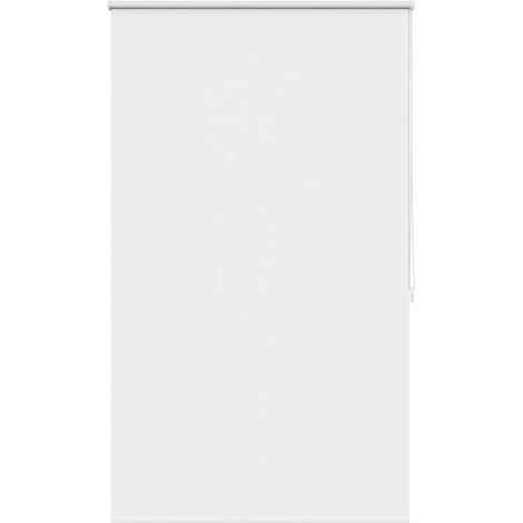 Estor enrollable opaco 124,4x175 cm, tela, ancho 120 cm, blanco vidaXL