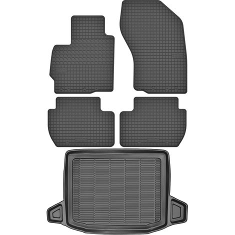 Mitsubishi ASX Crossover ab 2010 SET - Gummifußmatten + Kofferraummatte (1/5)