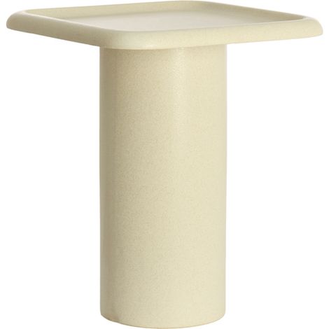 Eleganter weißer Keramik-Beistelltisch Light & Living Luarca (1/3)