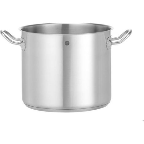 Marmite Sans Couvercle - Fond Capsulé Aluminium-Acier Inoxydable - Compatible Induction Et Toutes Sources De Chaleur - L370 X P257 X H200 Mm - Gris (1/3)