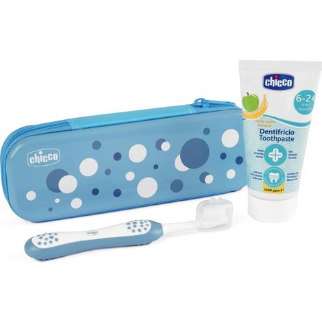 Chicco Set Dentaire 6 Mois+ Bleu