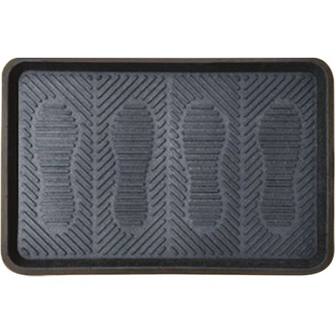 Bac à Bottes Caoutchouc Protection Sols Anti-saleté - Intex-dehee