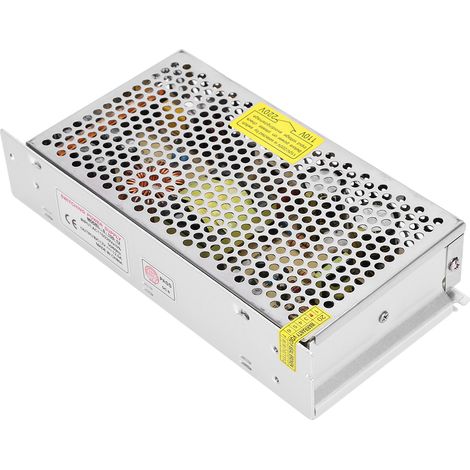 Adaptateur secteur à découpage DC12V pour bande lumineuse LED en alliage d'aluminium pour imprimante 3D (S-150-12 (12V 12,5A 150W) AC110/220V±15%) (1/5)