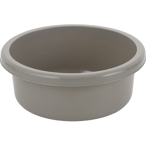 Runde Kunststoffschüssel, 31 cm, 6,2 l, hellgrau - BEN