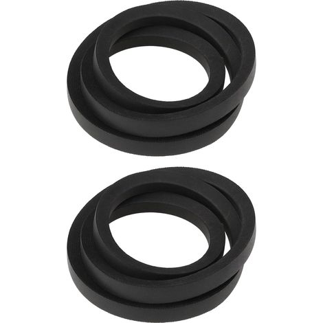 Set of 2 snow blower belts V 754-0101A 954-0101A 35 x 1.27 cm compatible with MTD snow blower (1/5)