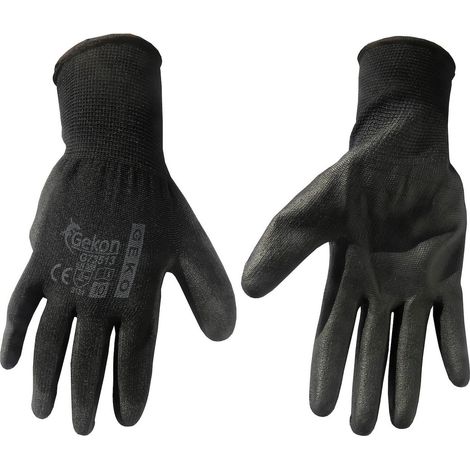 Geko Schutzhandschuhe Größe 10/schwarz/(12/300)