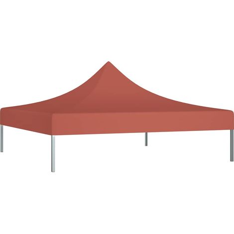 Maison Exclusive - Partyzelt-Dach 3x3 m Terrakotta-Rot 270 g/m²