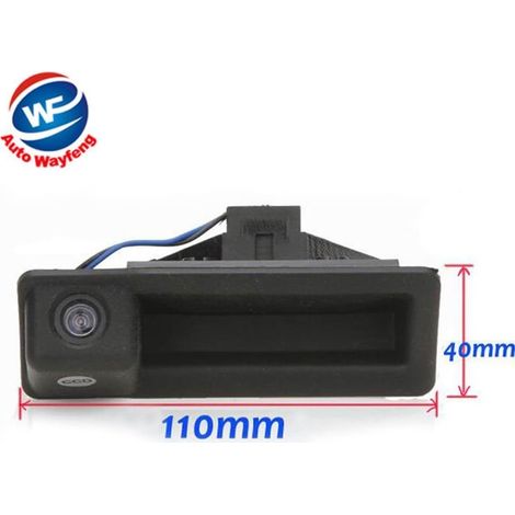 Camera de Recul - Vision Nocturne IP69K - Compatible BMW E60 E70 E82 E90 E92 E93 - Câble RCA 6 m - 1 Pièce