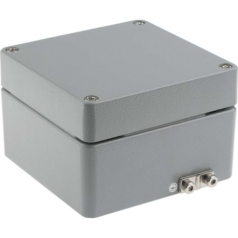 Boîtier RS PRO en Aluminium, 140 x 140 x 90mm IP66, IP67, IP68 ( Prix pour 1 ) (1/3)