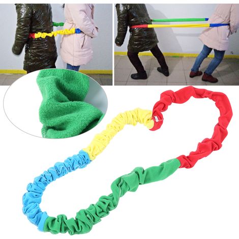 Corde à sauter sensorielle pour enfants, jeu de motricité et équipement d'entraînement en extérieur (1/4)