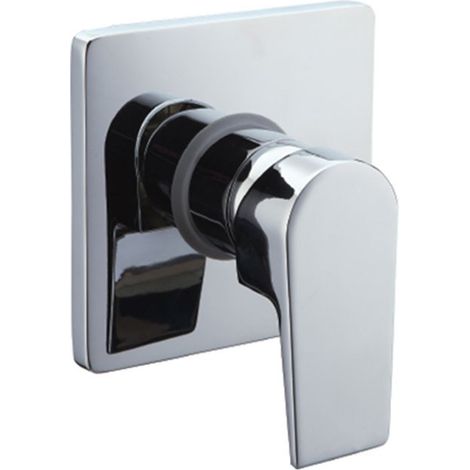 Miscelatore Doccia a Incasso OMEGA - Ottone Cromato - Squadrato (1/2)