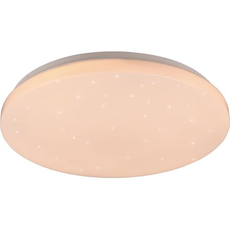 Plafoniera da Interno a LED in Plastica Bianco (1/5)