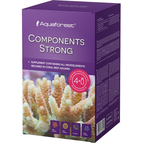 Componenti Aquaforest Strong 4x250 ml