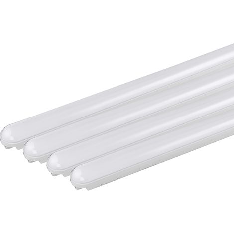 Lot de 4 Réglettes LED étanches 150cm 50W IP65 Interconnectable - Blanc froid 6000K (1/5)