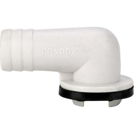 Tuyau Évacuation Condensat Clim, Connecteur Tuyau De Vidange Clim,Adaptateur De Tuyau De Vidange AC, Connecteur de Tuyau Vidange pour Climatiseur Angle Droit Outil de Drainage de Climatisation