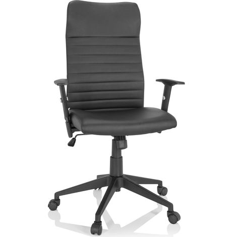 Bürostuhl / Chefsessel ARTON 30 Kunstleder schwarz hjh OFFICE