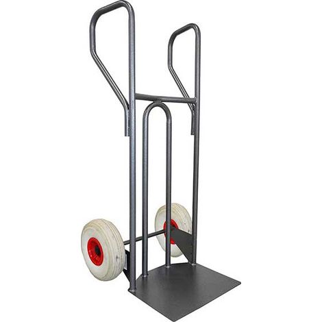 Diable acier charge 250kg - Roues increvables non tachantes silenc. - DVPF1-RINC (1/3)