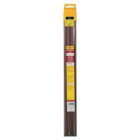 Brasure 804 - cuivre - alliage 2% argent Ø2 - étui 1kg - x804 (1/6)