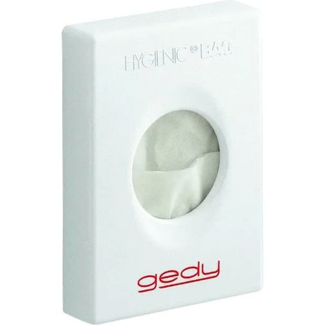 PORTASACCHETTI IGIENICI BIANCO MODELLO HOTELLERIE CM 9,8X3,8X13,8 GEDY S.P.A.