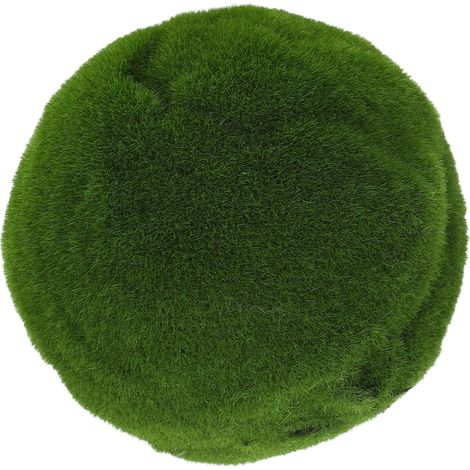 Boule de Mousse Artificielle Verte 10 Cm, Décoration D'intérieur Polyvalente pour Table, Vitrine et Sol, Plante Artificielle Réaliste et Réutilisable, Accessoire Déco Maison (1/5)