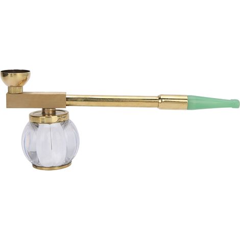 Nouveau tuyau de narguilé en cuivre à double usage, tuyau de filtre à eau portable 107 (1/5)