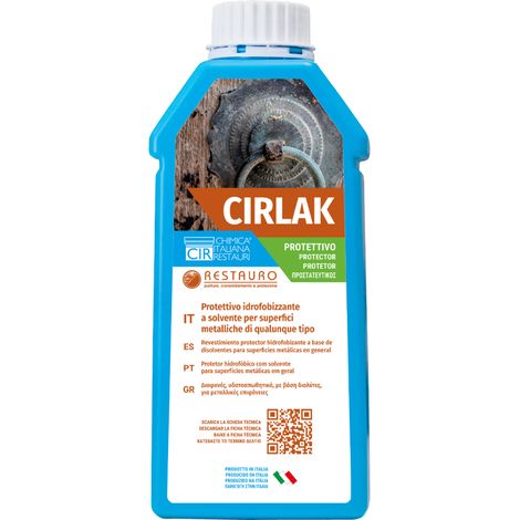 Protettivo barriera idrofobizzante superfici metalliche cirlak 1 litro