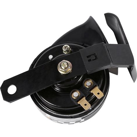 Universelle 12V 510Hz Miniatur-Motorradhupe, leistungsstarke elektronische Hupe, wasserdichte Signalhupe, Zubehör für Zweiräder, kompakter Lautsprecher (1/5)