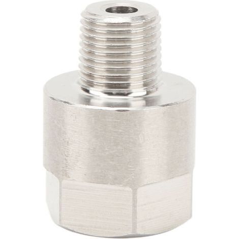 Adaptateur de jauge de pression d'huile 1/8 pouces NPT mâle vers M10x1.0 femelle pour le décollage de la température de l'eau du carburant (1/5)