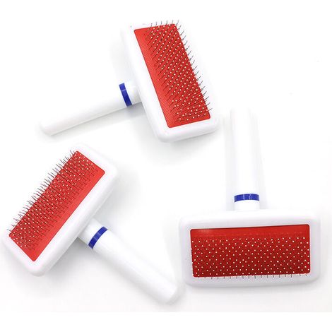 3Pièces Brosse D'Épilation Brosse Pour Chien Pour L'Excrétion Fournitures De Toilettage Pour Chien Cuir Chevelu Brosse Pour Perte De Chien Peigne De Lavage Pour Chien Brosse Pour (1/5)