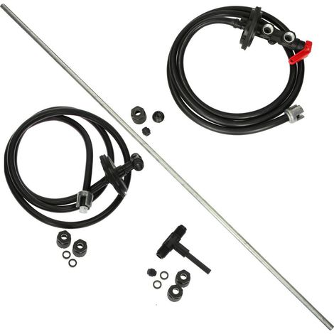 Conduite de prélèvement sans indicateur 2 cit. reliées Werit 955211 avec bandage