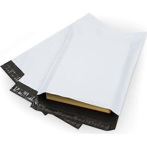 BelleRise - Paquet de 100 sacs en plastique, sacs d'expédition, enveloppes d'expédition en plastique P (1/2)