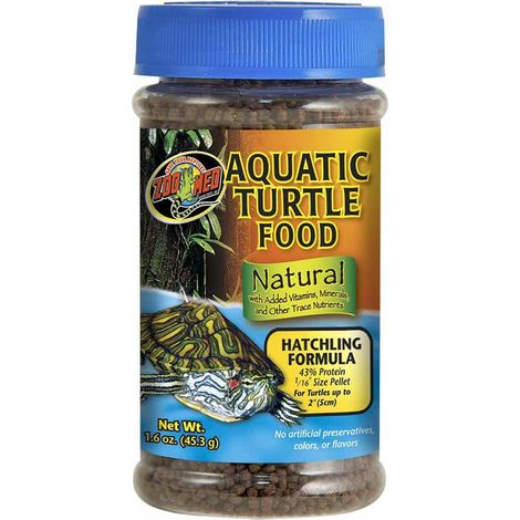Zoo Med - Natural Aquatic Turtle Food Hatchling Formula - 45 g