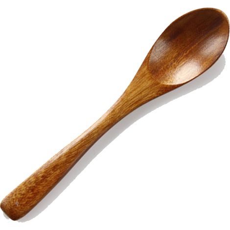1 Cuillère en bois, design alvéolé, bois massif, pour café et miel, cuisine et restaurant (1/5)