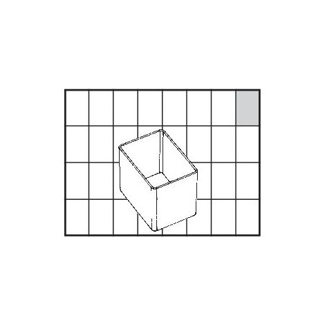 Insertao de cajón A9 - 39x47 - A9-1 Insertao de cajón, juego con 16 unidades