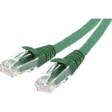 Câble cat 6 Avec connecteur / , U/UTP, gaine LSZH Vert, 5m ( Prix pour 1 )