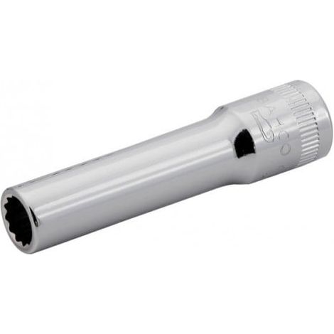 BAHCO - Douille longue 12 pans 1/4", dimensions en pouces