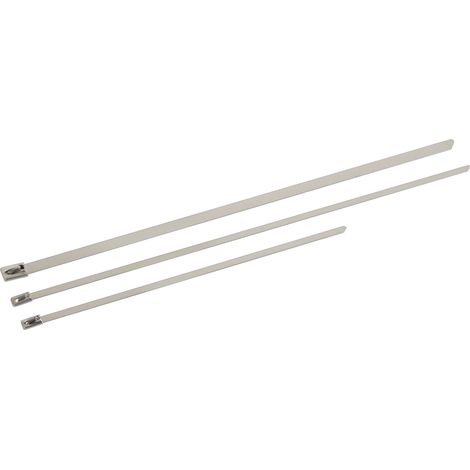 Fascette in acciaio inox, set 20 pz - 4,7x200 mm (1/5)