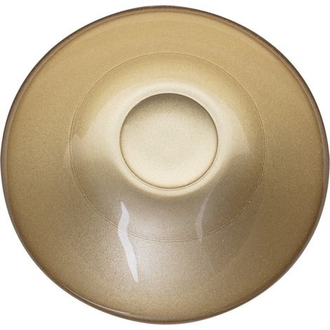 ANIA GOLD Suppenteller, Glas, Ø 17 cm, gold - Secret de Gourmet