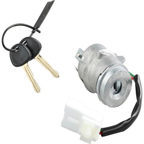 Cylindre de serrure d'allumage et clé neufs pour les modèles Accent 1.6L 2005-2011 US-617L US617L 81920-1EA00 819201EA00 (1/4)