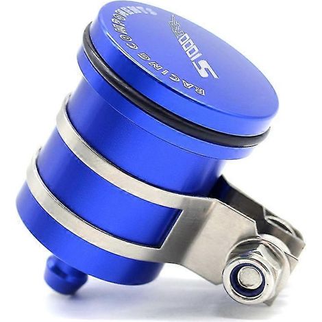 Réservoir d'huile moteur pour moto BMW S1000R, S1000RR, S1000 RS et S1000RR. Réservoir d'huile d'embrayage, godet de liquide de frein. Logo S1000R, S1000RR et S1000RR bleu. (1/5)