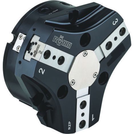 Röhm RZP-160/3-1 GA, Zentrischgreifer, großer Backenhub, Greifkraftsicherung Außenspannung - 170076 (1/5)