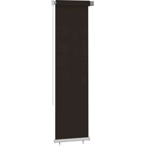 Tenda a rullo  Tenda avvolgibile per Esterni 65(L)x230(A) cm Marrone HDPE (1/3)
