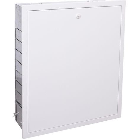 Nt Noyon & Thiebault – Coffret métal encastrable pour collecteurs 2-6 départs – Dimensions 600 x 675 x 150 mm – Protection contre chocs et humidité